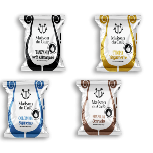 Capsule cafea mix 4 origini