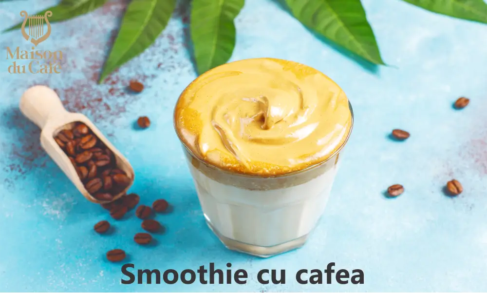 Smoothie cu cafea, o alternativă la mic dejun când ești pe fugă